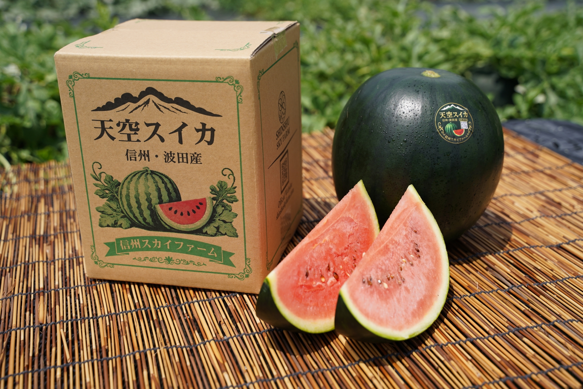 波田産スイカの返礼品イメージ